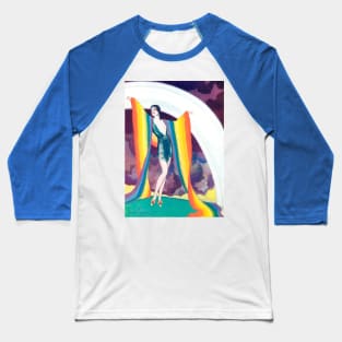 The Loot of The Rainbow - Rainbow Flapper Baseball T-Shirt